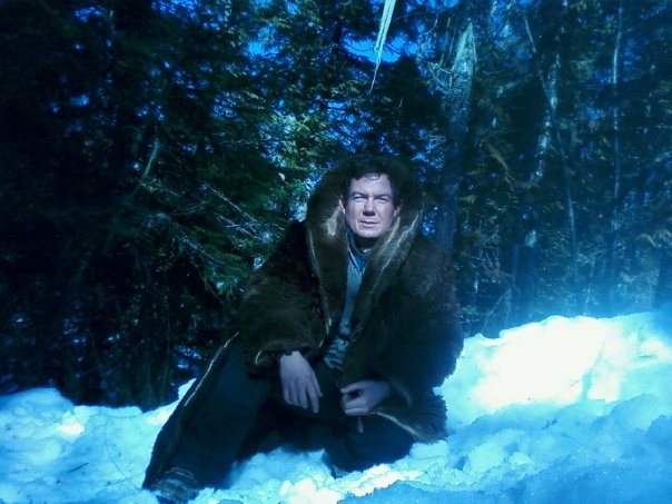 Terry L. Fossum. Subzero nights, wrapped in a buffalo robe.