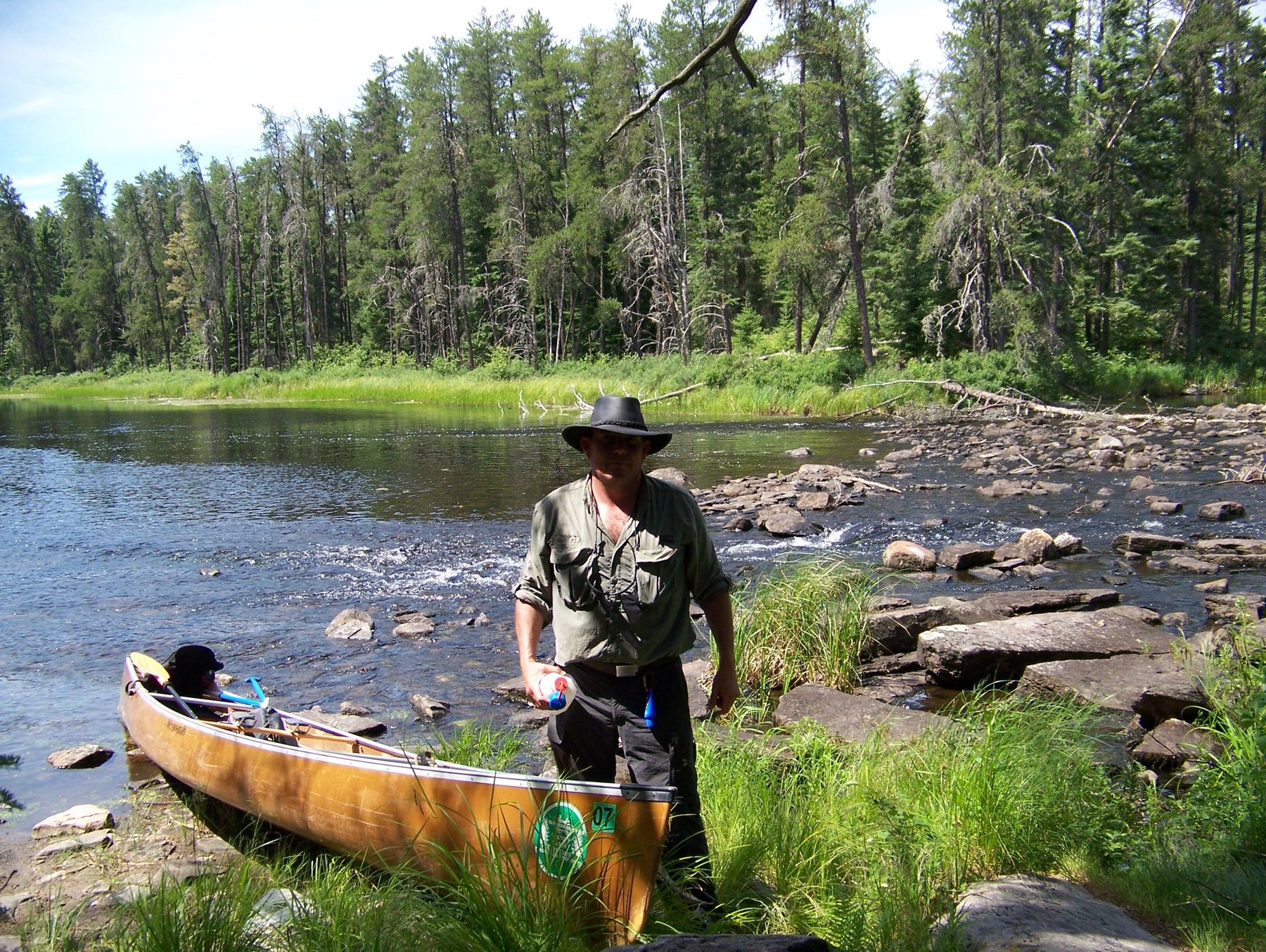 Terry L. Fossum. The Quetico wilderness, by canoe.